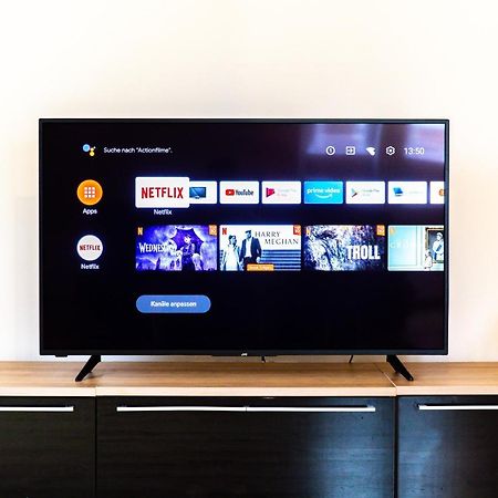 Moderne Dachgeschosswohnung - Parkplatz - Netflix Coburg Exteriér fotografie